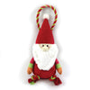 Happy Pet Jumbo Santa Paws Rope Tug Dog Toy