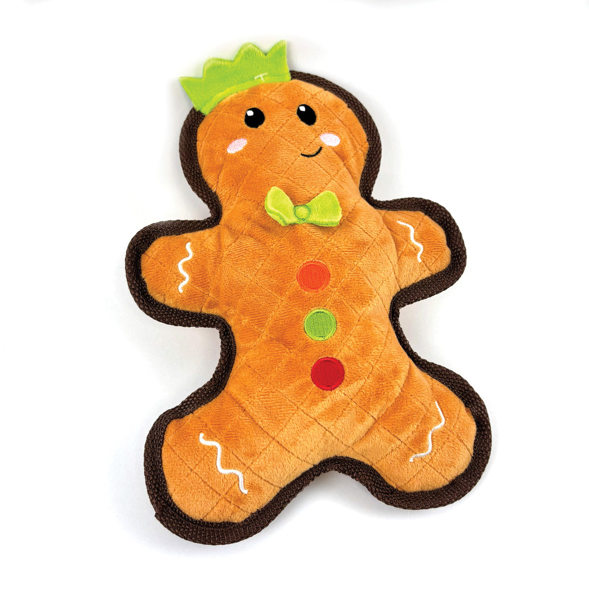 Happy Pet Gingerbread Tough Dog Toy