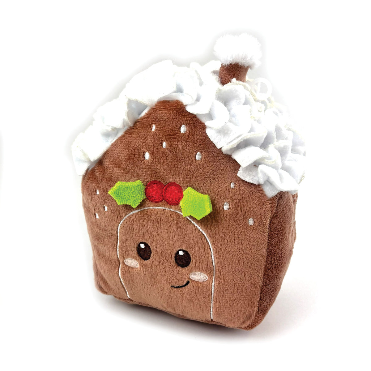 Happy Pet Gingerbread House Snuffle Dog Toy