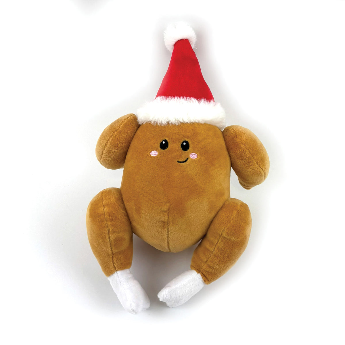 Happy Pet Roast Turkey Plush Dog Toy