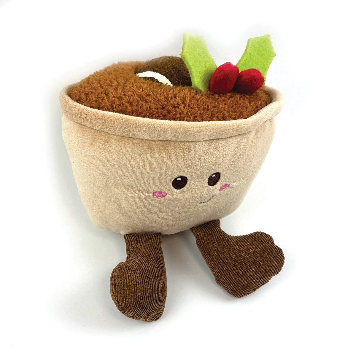 Happy Pet Mince Pie Tennis Ball Plush Dog Toy