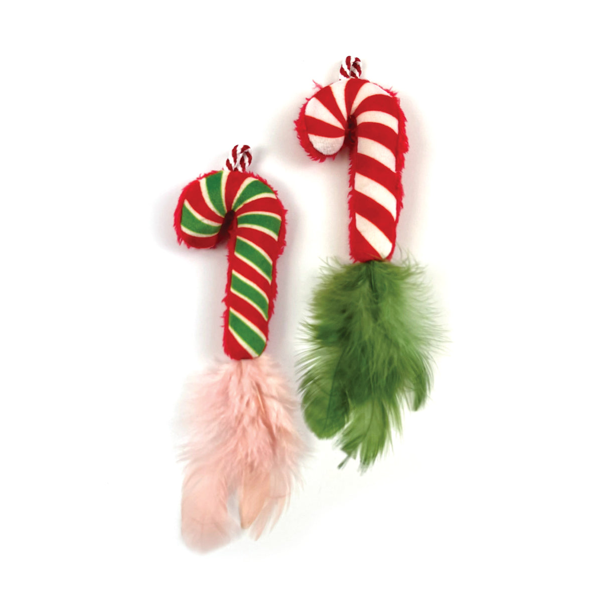 Happy Pet Candy Canes Cat Toy 2pk