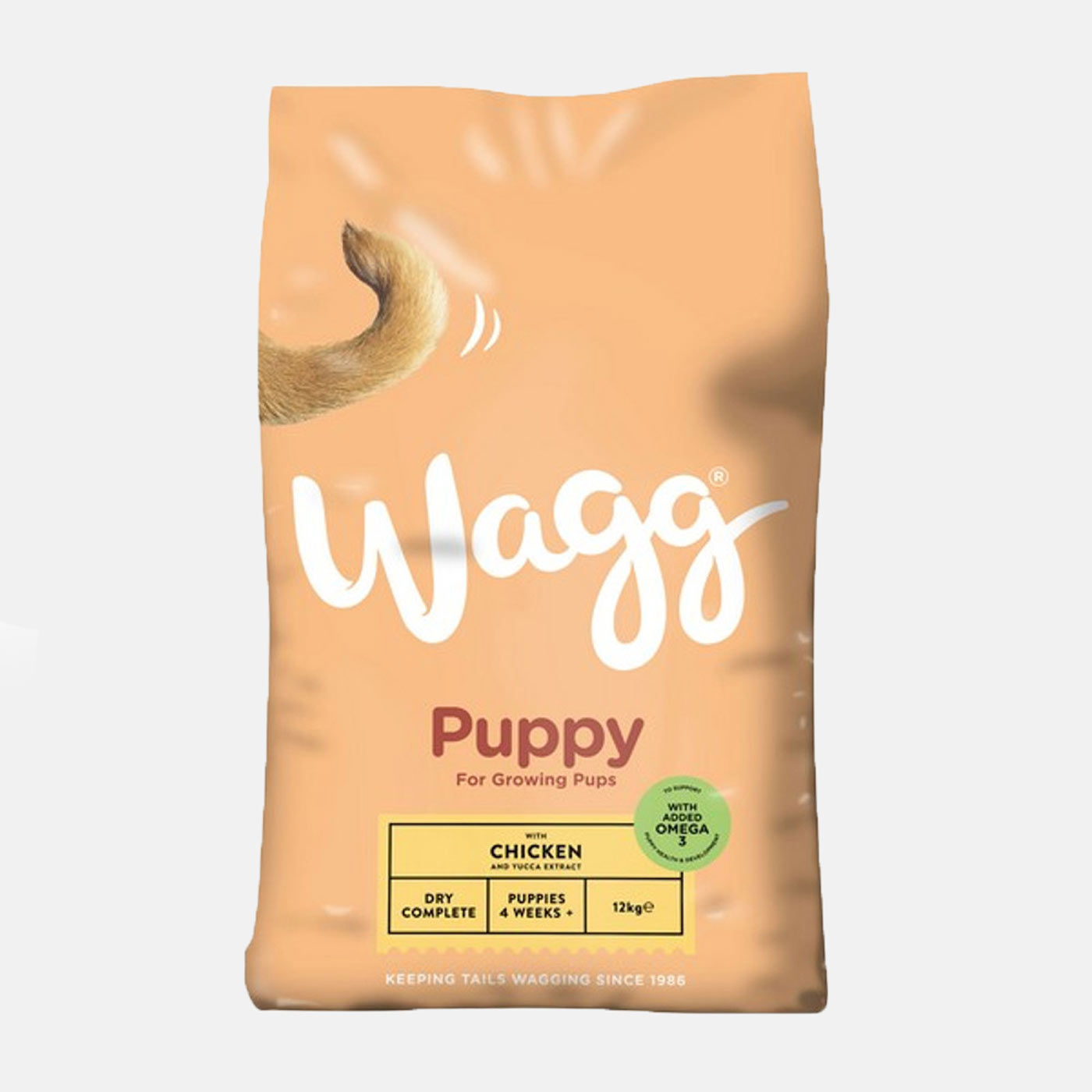 Wagg Complete Puppy Dry Dog Food with Chicken 12kg