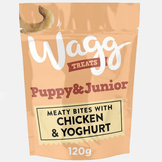 Wagg Chicken & Yogurt Puppy Treats 120g