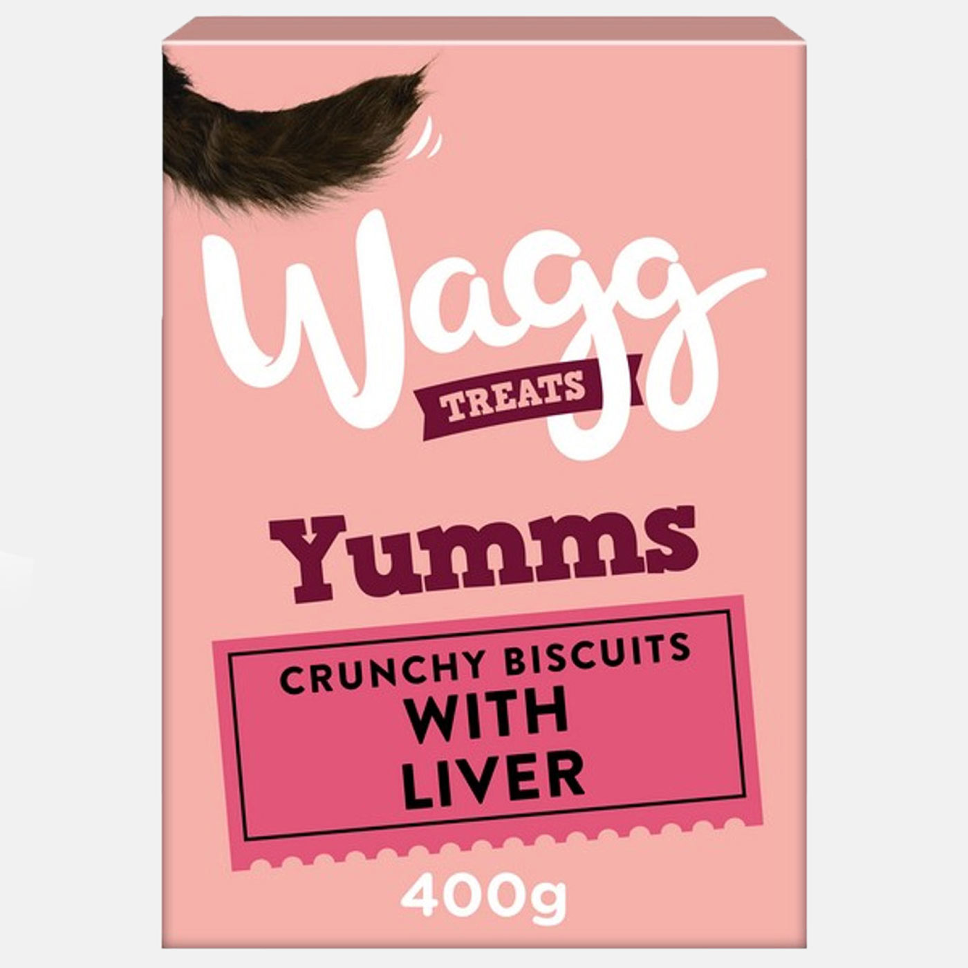 Wagg Yumms Crunchy Liver Dog Biscuits 400g