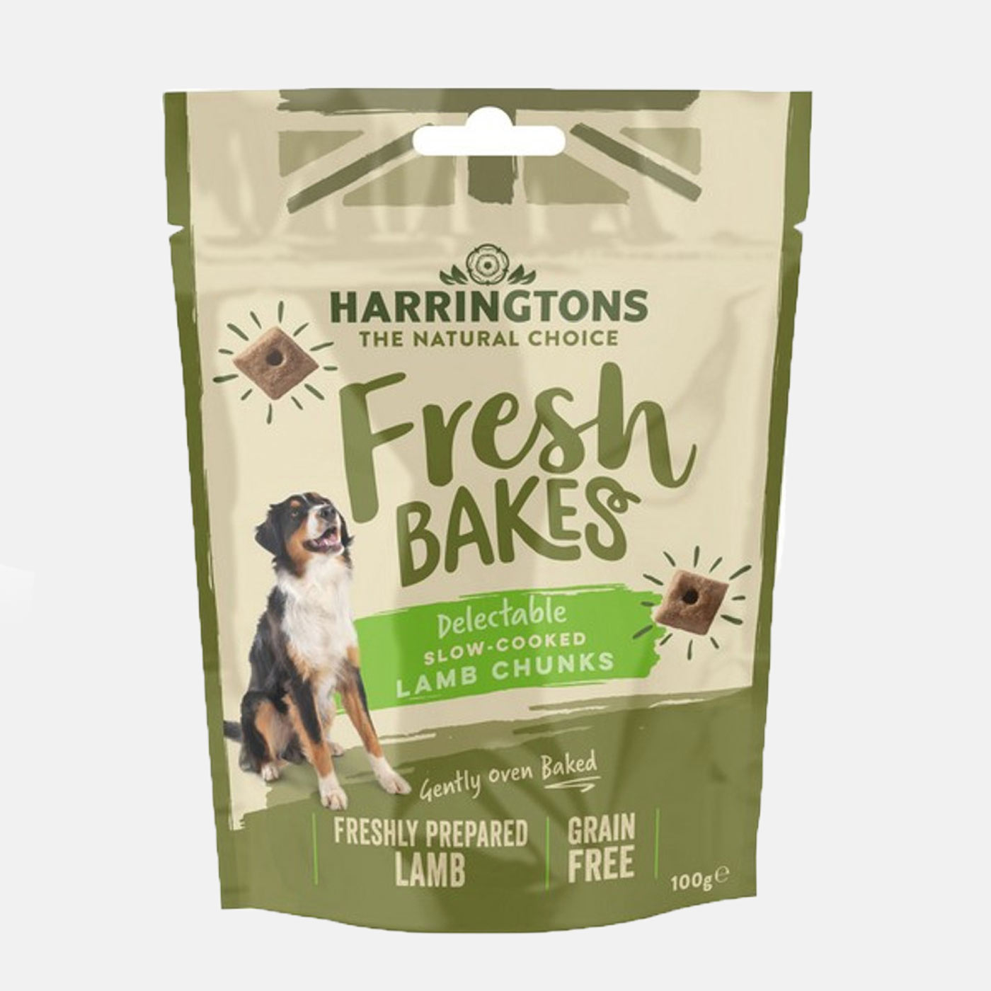 Harringtons Fresh Bakes Lamb Dog Treats 100g