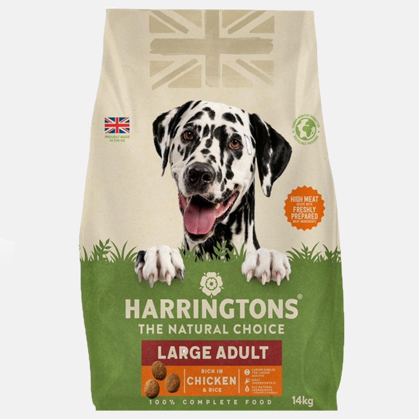 Harringtons Large Breed Dry Adult Dog Food Chicken & Rice 14kg