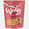 Wagg Tasty Chunks with Chicken, Ham & Beef Dog Treats 125g