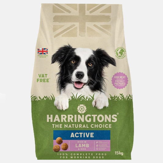 Harringtons Active Worker Dry Dog Food with Lamb 15kg