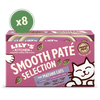 Lily's Kitchen Smooth Paté Selection Multipack for Mature Cats (8x85g)