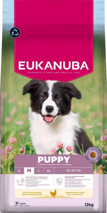 Eukanuba Puppy Medium Breed Chicken
