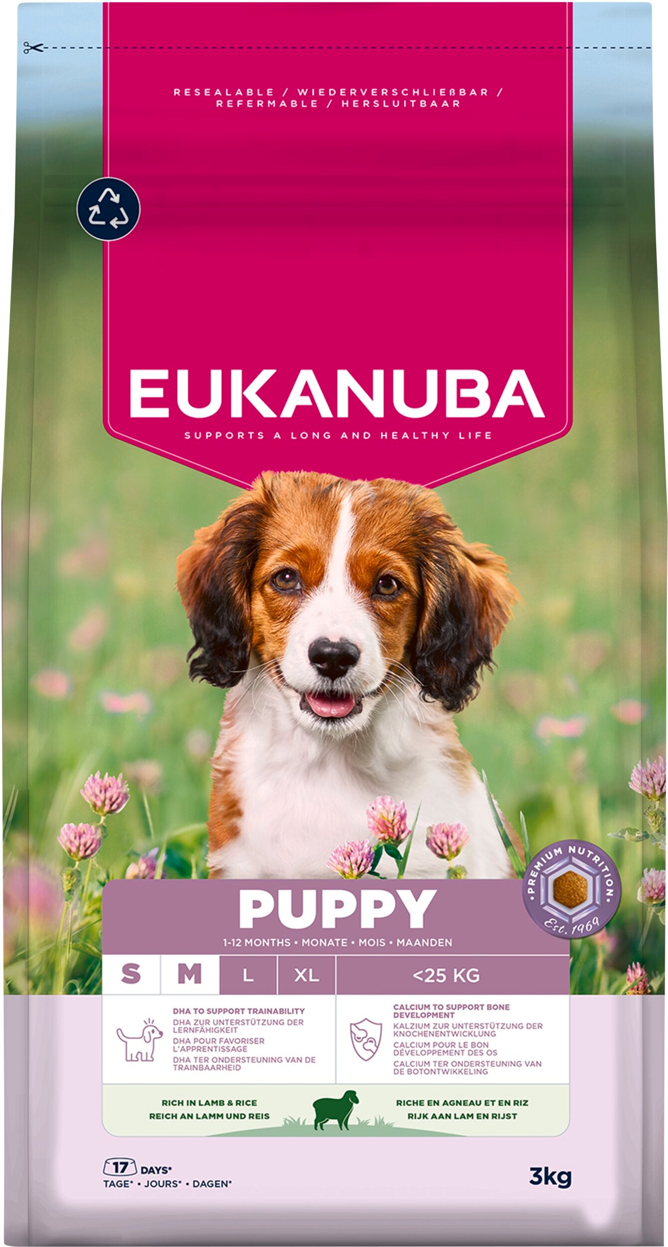 Eukanuba Puppy Small/Medium Lamb & Rice