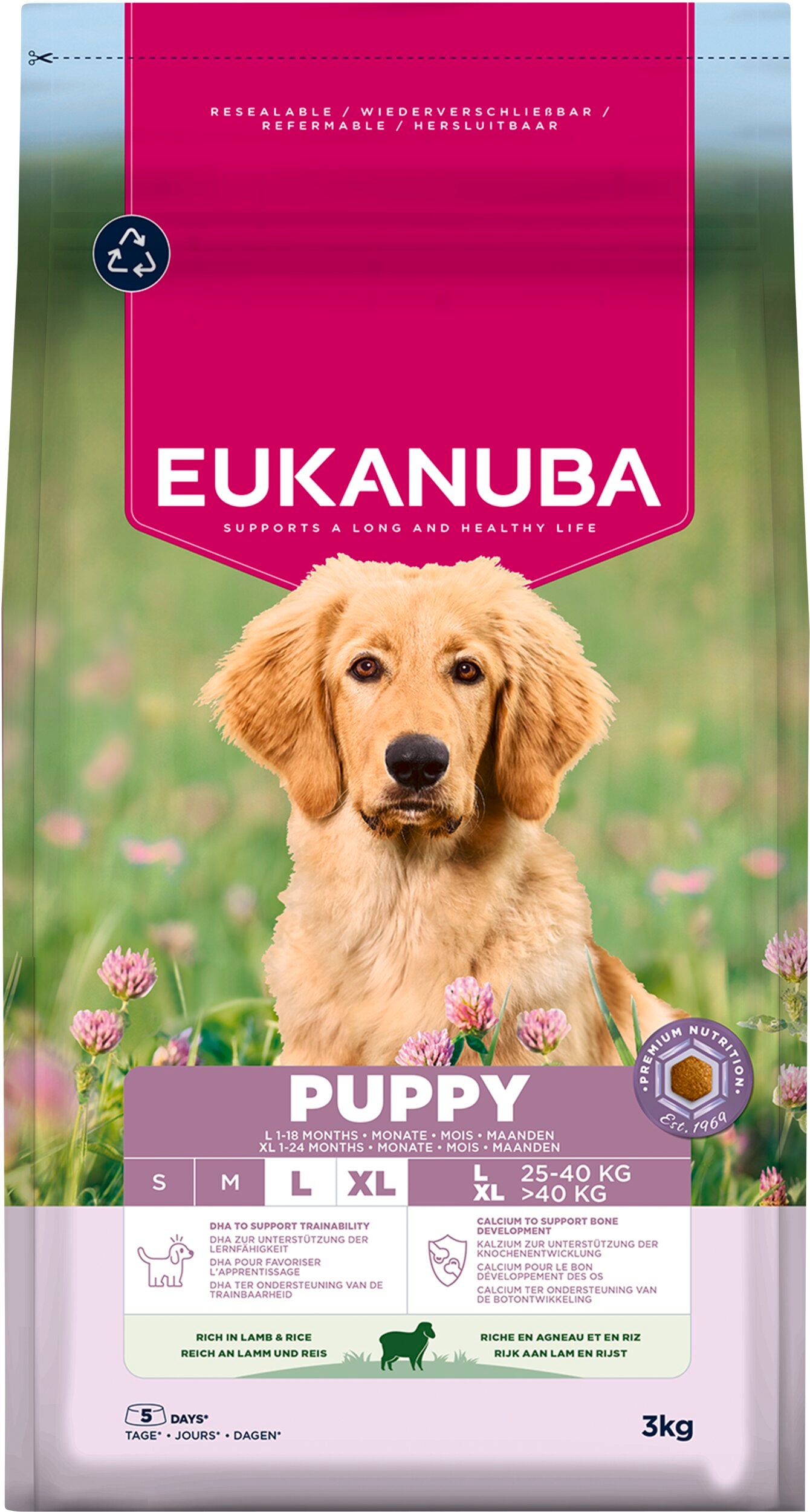 Eukanuba Puppy Large Lamb & Rice