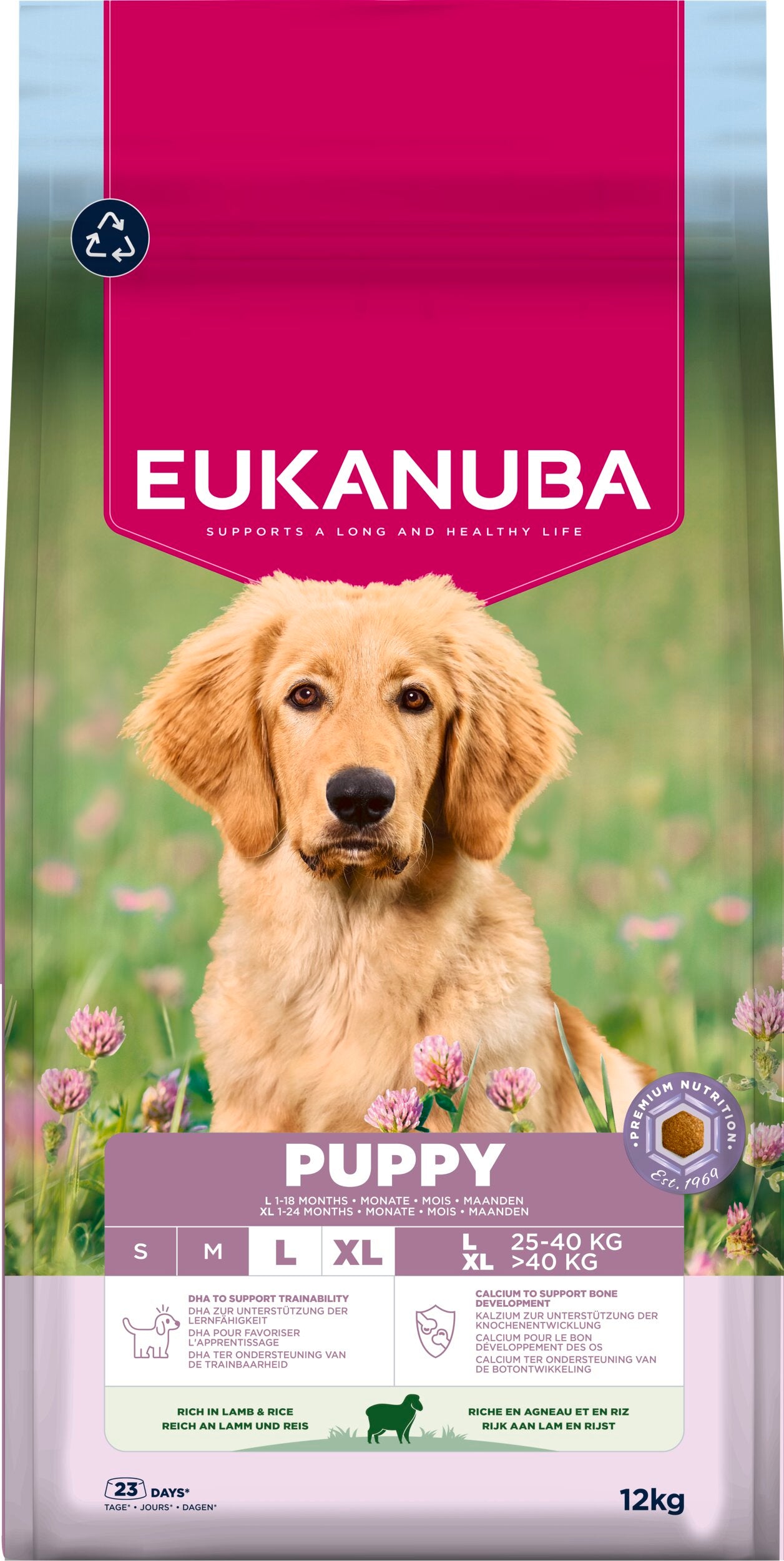 Eukanuba Puppy Large Lamb & Rice
