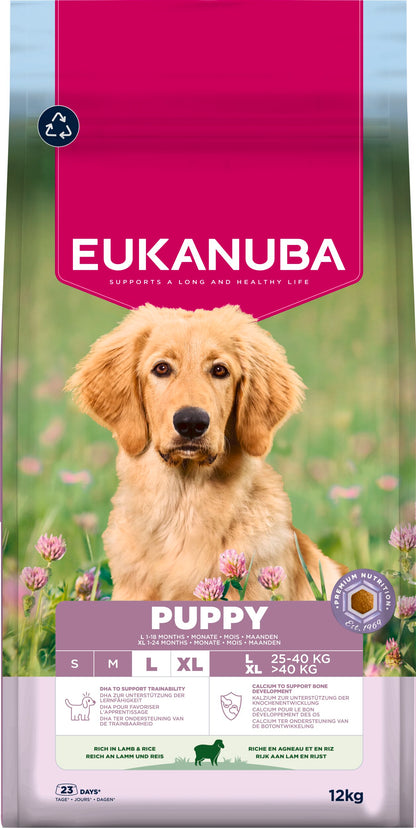 Eukanuba Puppy Large Lamb & Rice