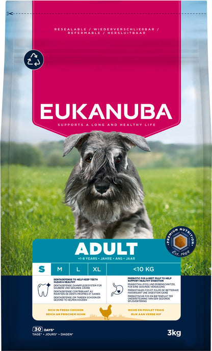 Eukanuba Adult Small Breed Chicken