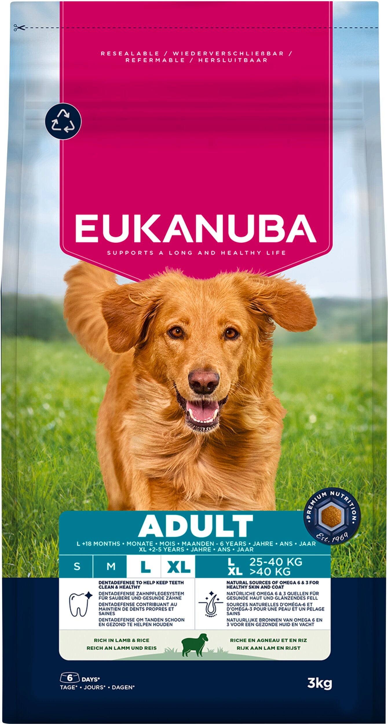 Eukanuba Adult Large Breed Lamb & Rice