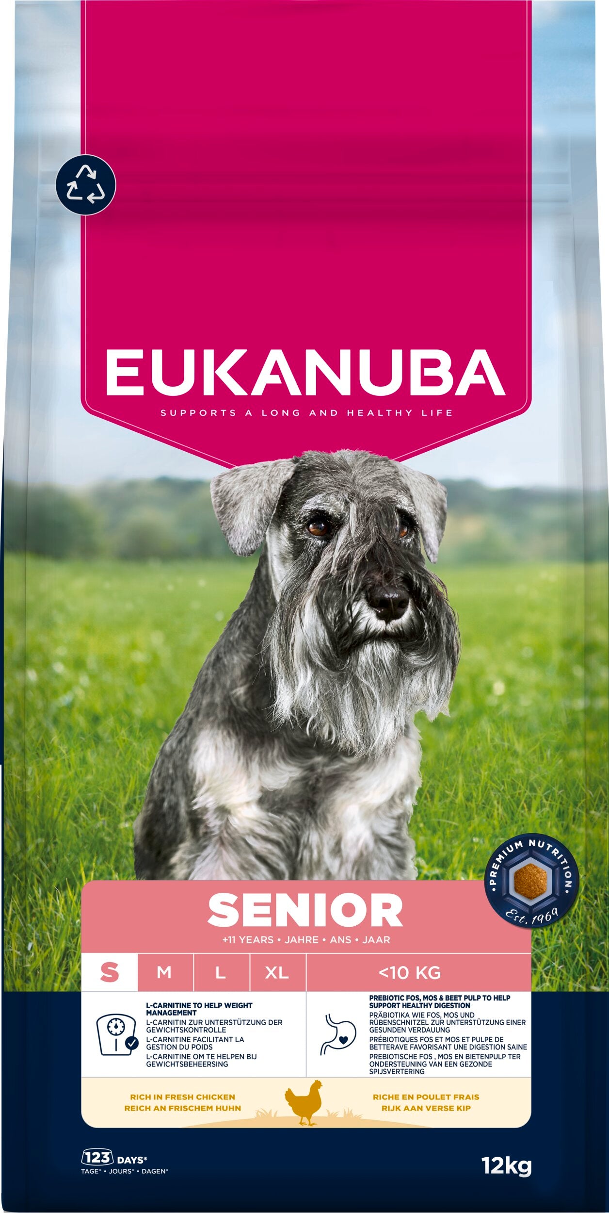 Eukanuba Senior Small Breed Fresh Chicken