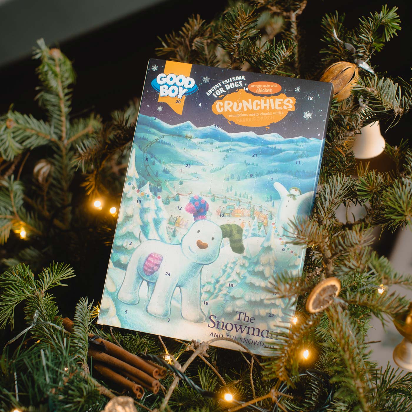 The Snowman & The Snowdog Crunchies Advent Calendar