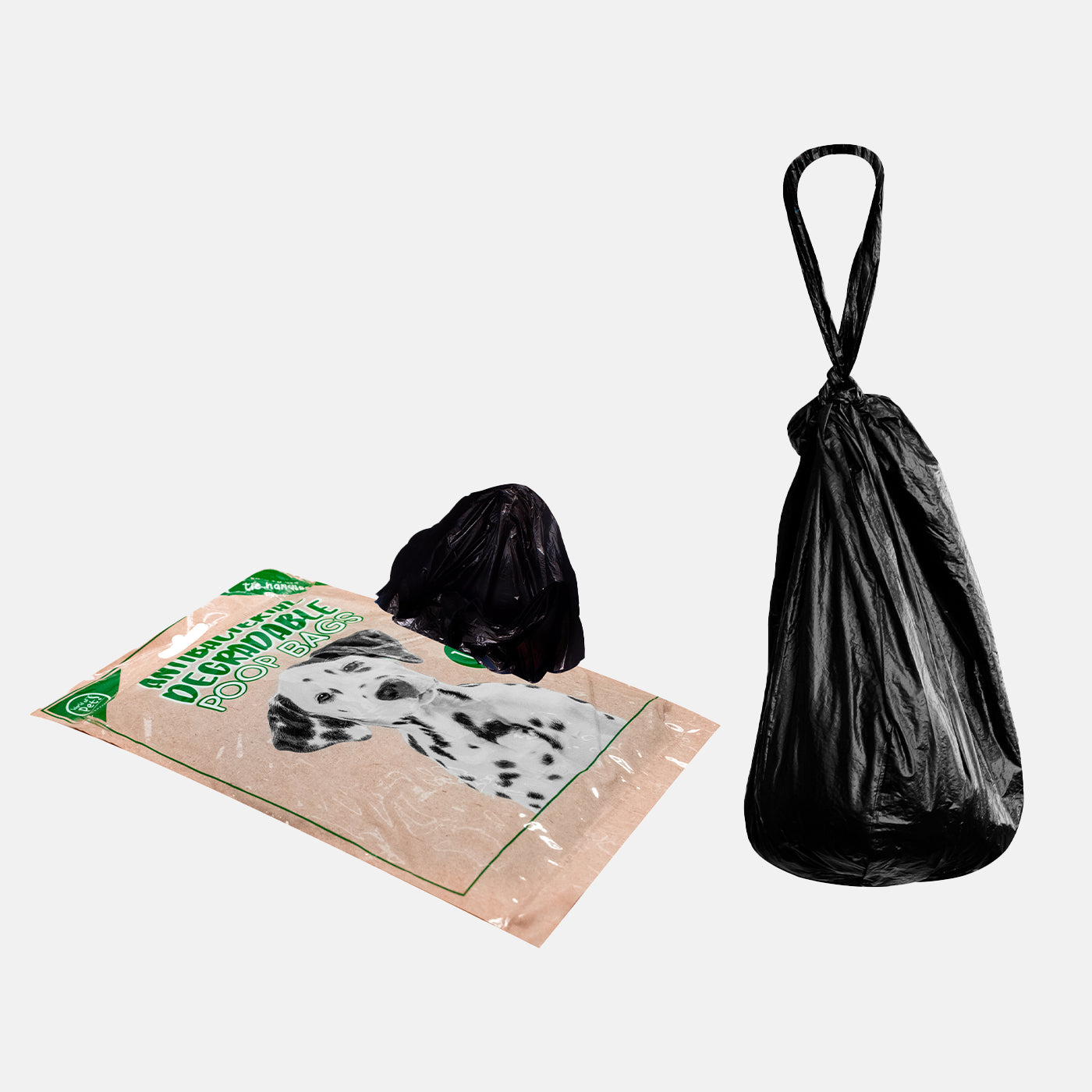 Antibacterial Degradable Poop Bags 125 Pack