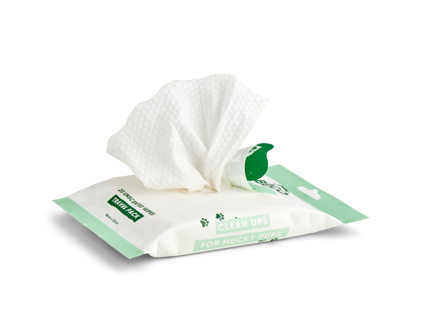 Beco Dog Wipes Unscented 20 Pack