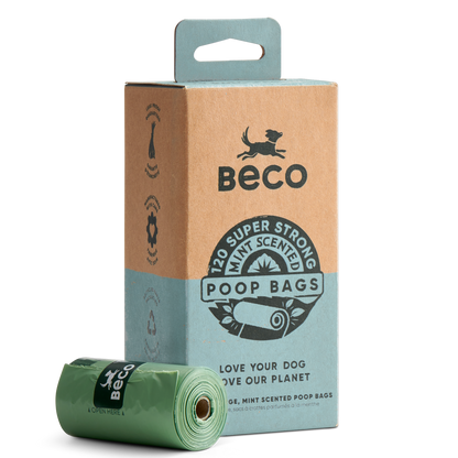 Beco Poop Bags Scented - 120 bags on rolls