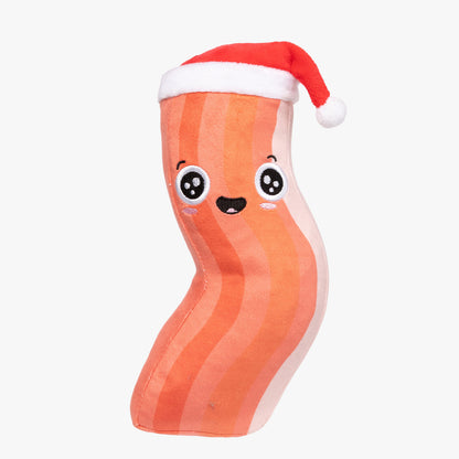 Bacon-ing To Look A Lot Like Xmas Dog Toy