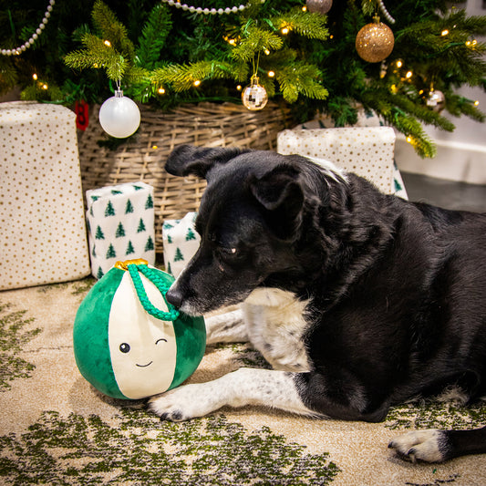 Blitzen Bauble Dog Toy
