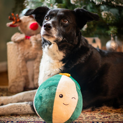 Blitzen Bauble Dog Toy