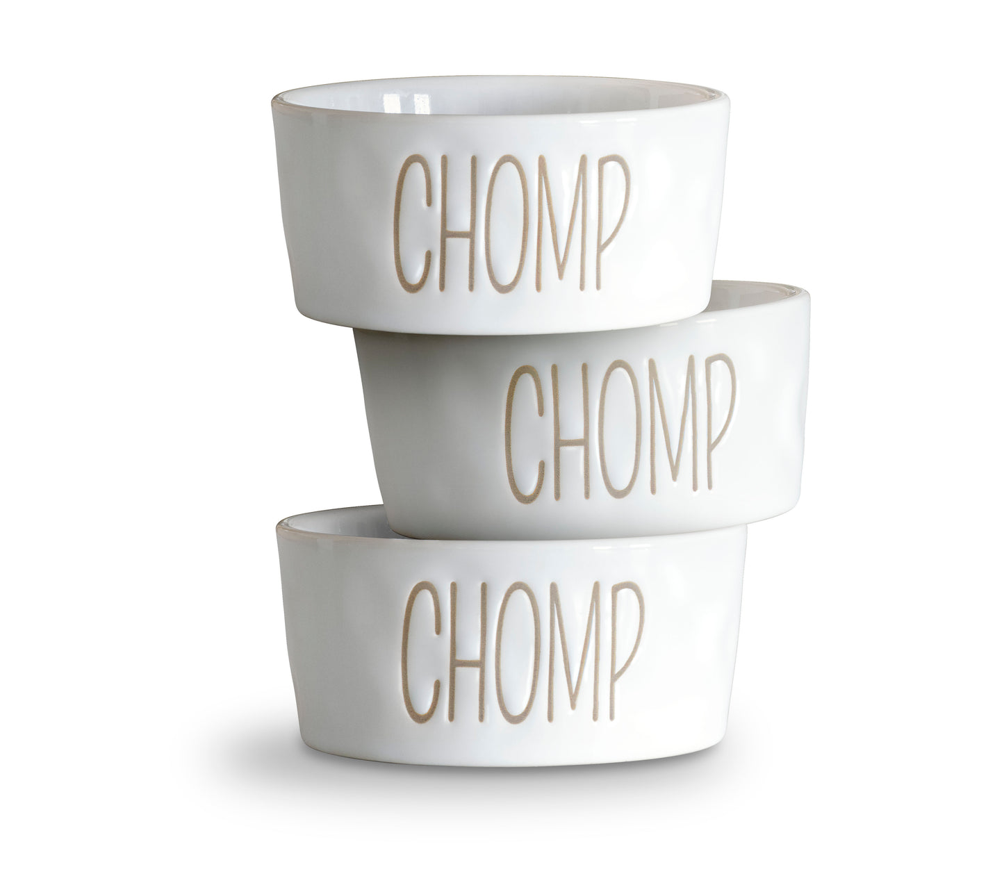 Ceramic Chunky Organic Pet Bowl