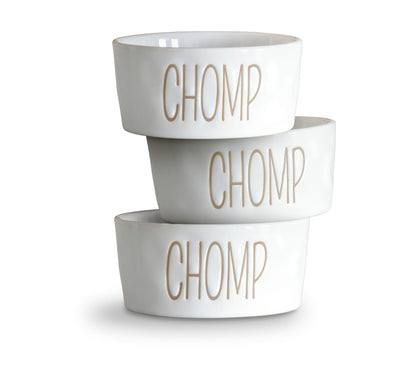 Ceramic Chunky Organic Pet Bowl