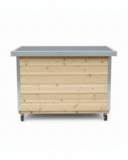 Benchmark Kennels Premium Insulated Timber Dog Cabin - 77 x 122cm