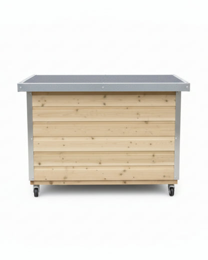 Benchmark Kennels Premium Timber Dog Cabin - 77 x 122cm