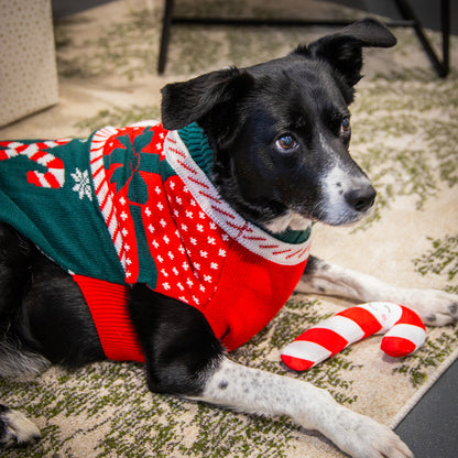 Candy Cane Christmas Gift Box