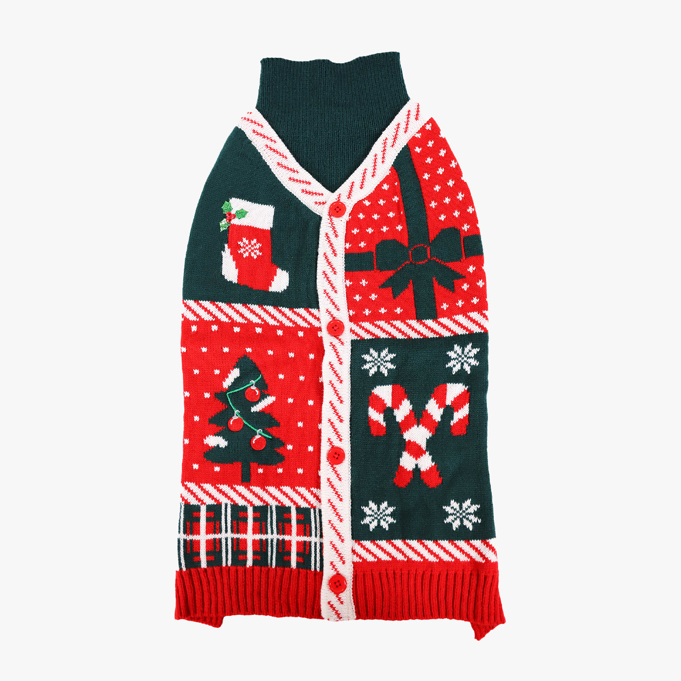 Candy Cane Christmas Gift Box