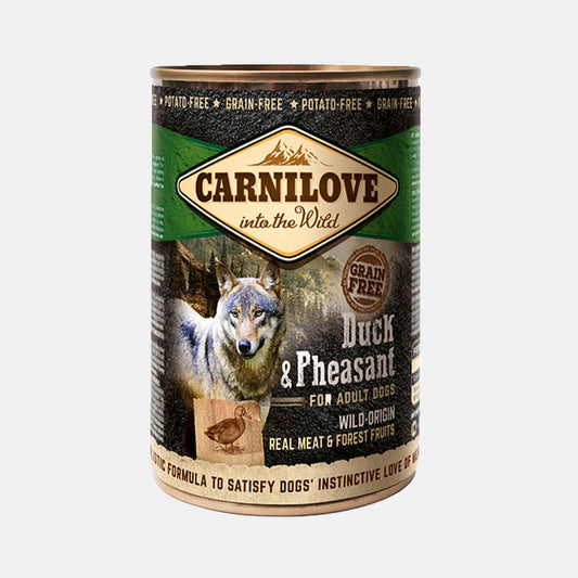 Carnilove Duck & Pheasant Dog Food (6x400g)