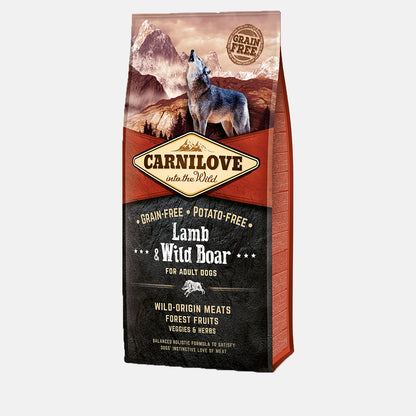 Carnilove Lamb & Wild Boar Adult Dog Food