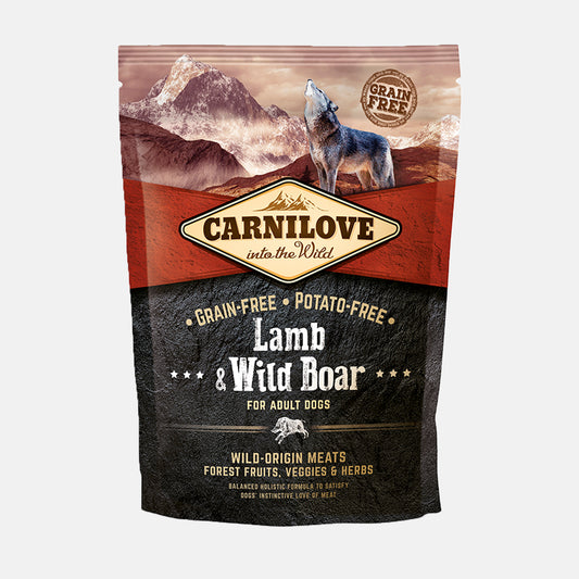 Carnilove Lamb & Wild Boar Adult Dog Food