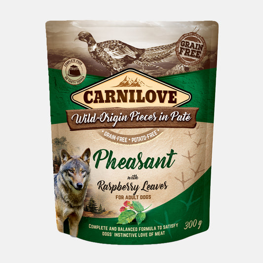 Carnilove Pheasant with Raspberry Leaves Dog Food (12x300g)