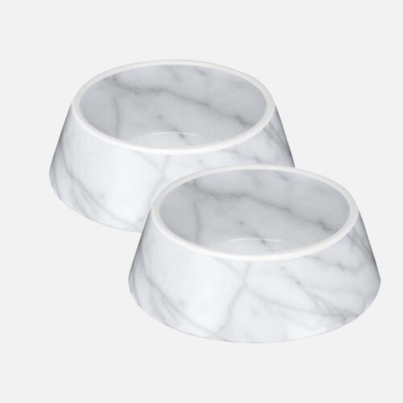 Carrara Marble Pet Bowl