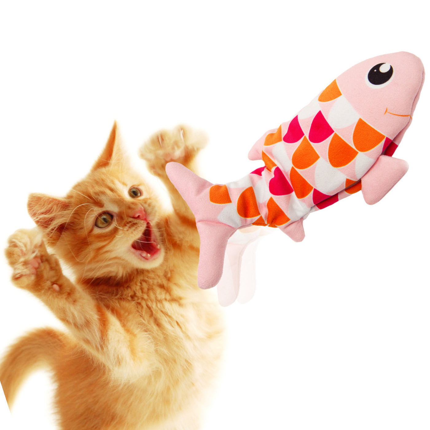 Catit Motion Activated Groovy Fish Cat Toy