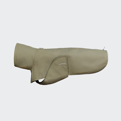 Cloud7 Helgoland Dog Raincoat Olive