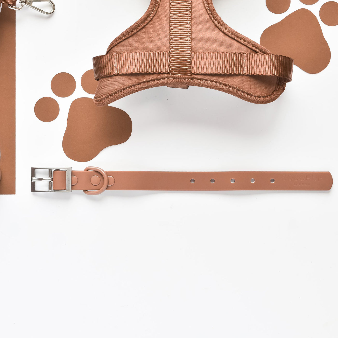 Cocopup London Brownie NAKD Dog Collar