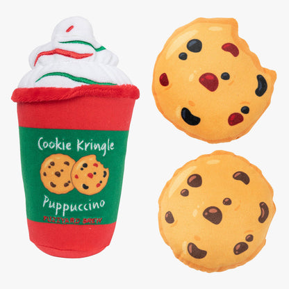 FuzzYard Cookie Kringle Puppuccino & Cookies - 3 Pack