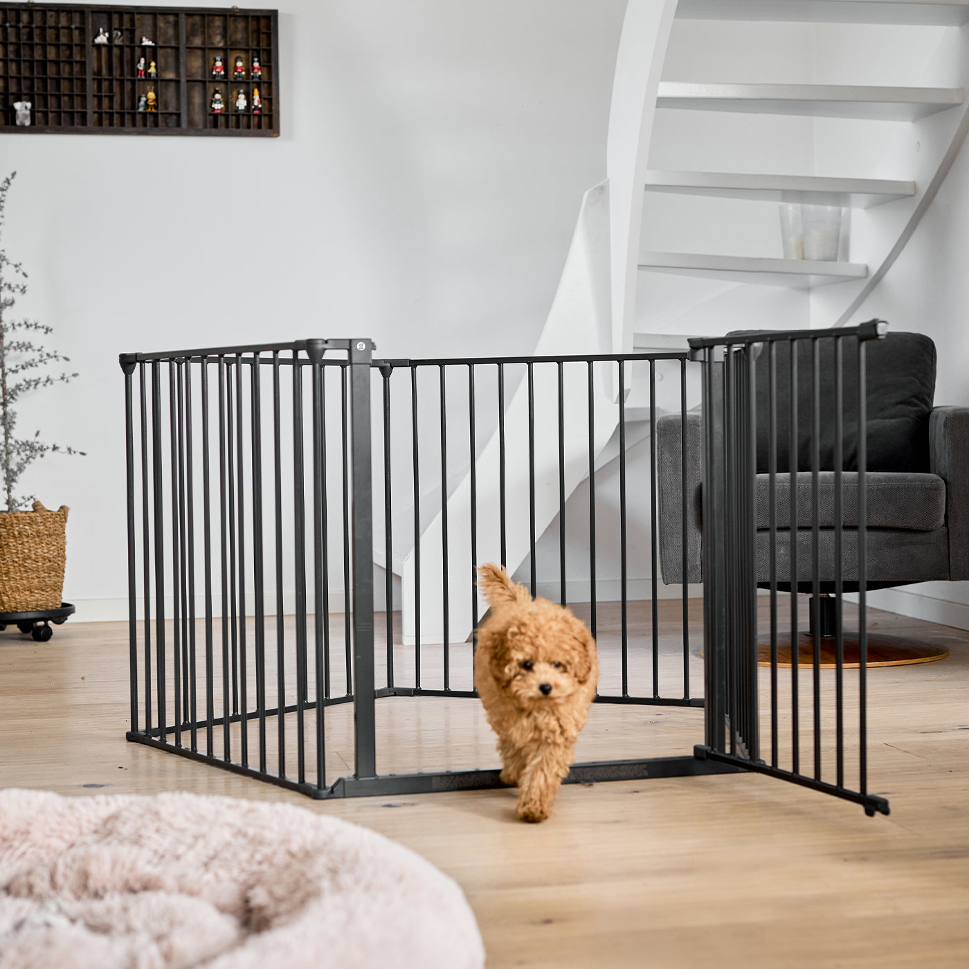 DogSpace Max 3 in 1 Pet Play Pen Black