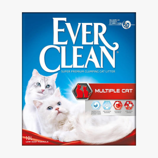 EverClean Multiple Cat Clumping Cat Litter 10L
