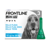 Frontline Plus for Medium Dogs x3