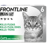 Frontline Plus for Cats x6