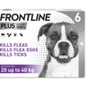 Frontline Plus for Large Dogs x6