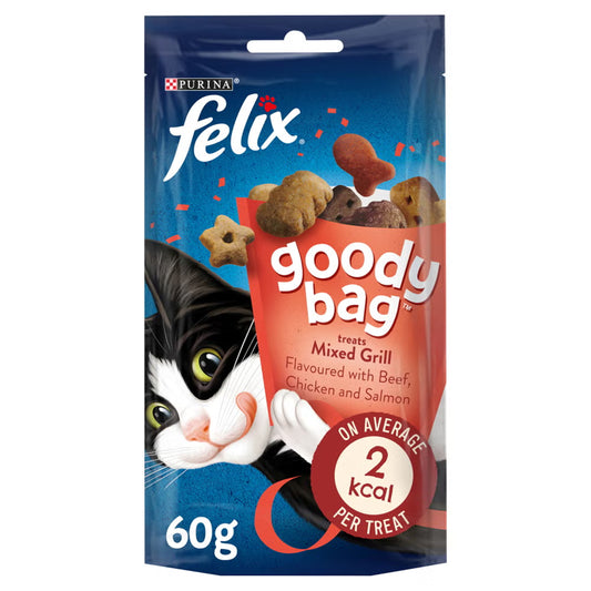 Felix Goody Bag Cat Treat Mixed Grill 60g